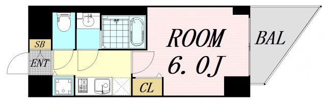 S-RESIDENCE堺筋本町Unoの間取り写真