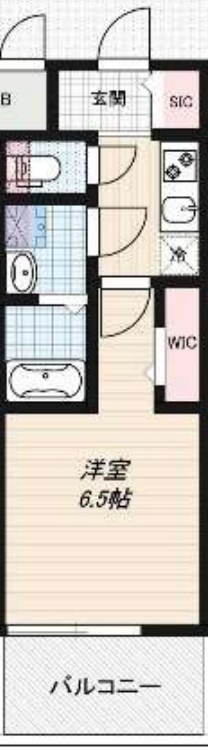 LUMINOUS三国本町の間取り写真