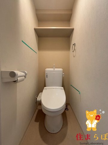地下鉄谷町線 天神橋筋六丁目駅 徒歩4分 12階建 築11年のトイレ写真