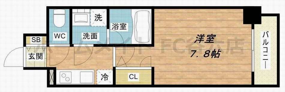 アーバネックス大阪城WESTの間取り写真