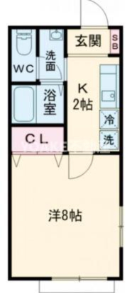 玉学サイドパレスIの間取り写真
