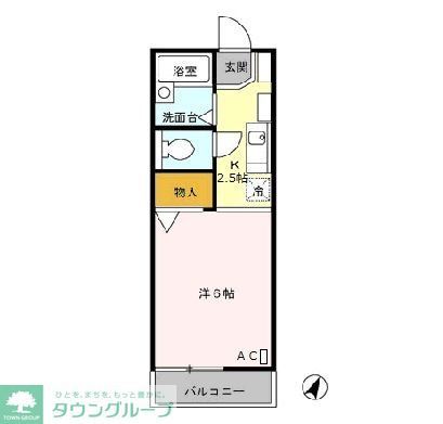 アネックス壱番館の間取り写真
