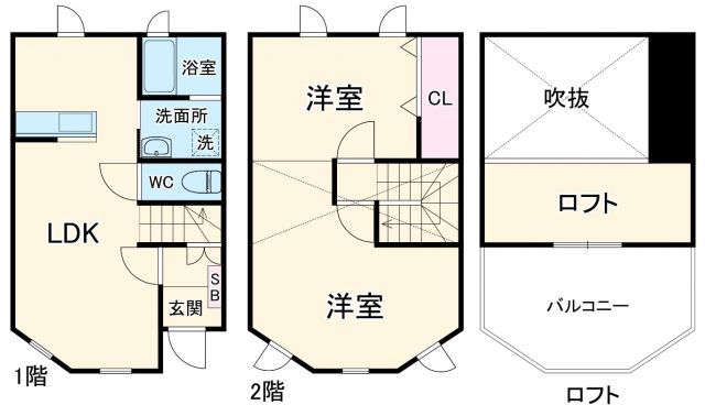 ＪＲ東海道本線 東刈谷駅 徒歩12分 3階建 築25年の間取り写真