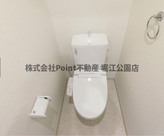 地下鉄御堂筋線 天王寺駅 徒歩2分 7階建 築12年のトイレ写真