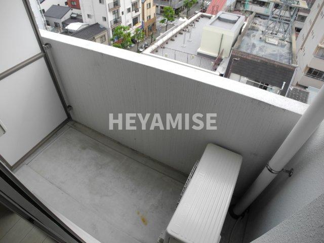 バルコニー　※別号室のバルコニー写真です。募集部屋は１階のお部屋となりま