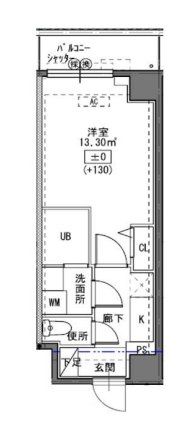Alivis東瑞江の間取り写真