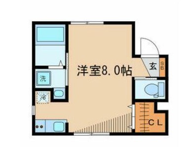 アズール経堂の間取り写真