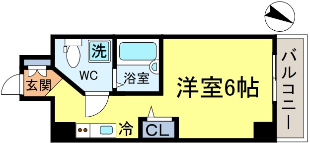 THEパームス新小岩の間取り写真