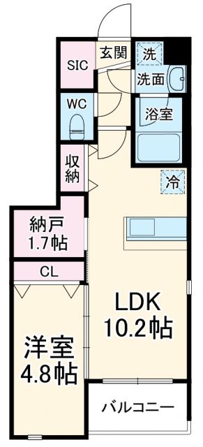 ウェルスクエア北桜塚の間取り写真