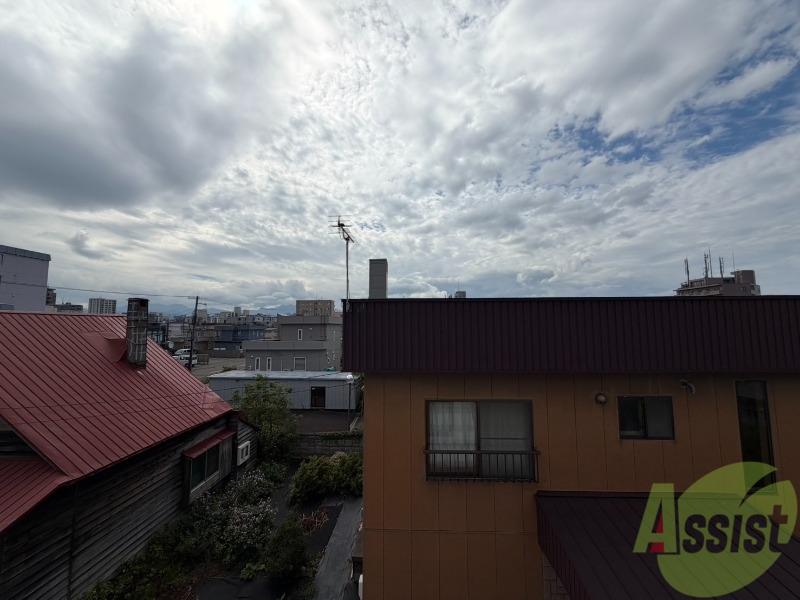 眺望　眺望です。建物はありますが風通しは良さそうです。
