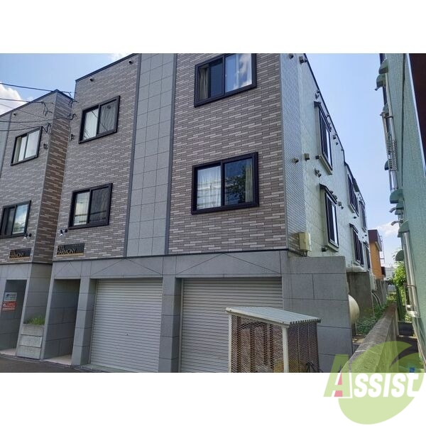 建物外観　札幌市東区北二十一条東「フィールハーモニー２」