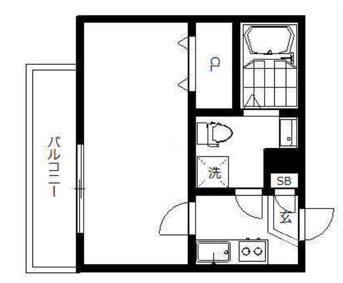 インベスト蒲田East7の間取り写真
