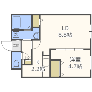 G eastの間取り写真
