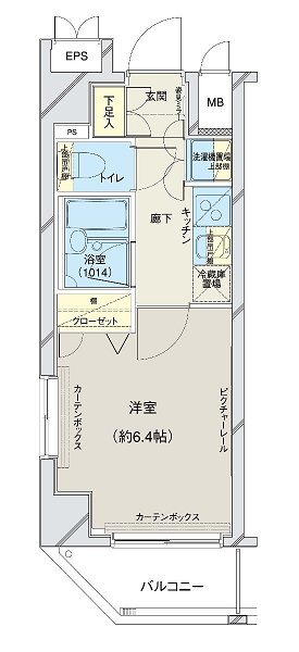 コンシェリア門前仲町の間取り写真