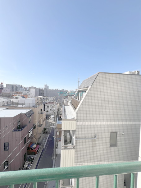 眺望　スカイツリー見えます♪
