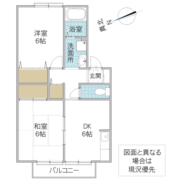 ガーデンコーポの間取り