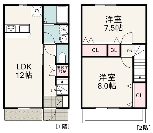 ソレアード堀込Nの間取り