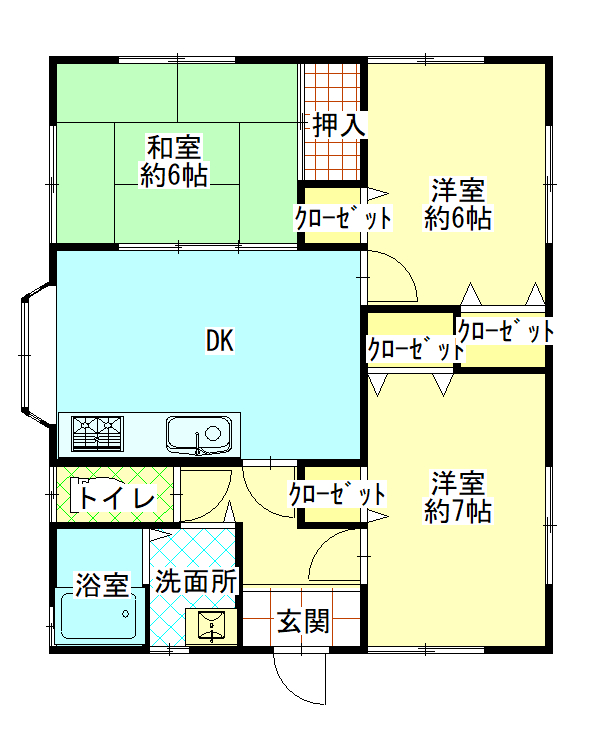 フォスターハイムの間取り