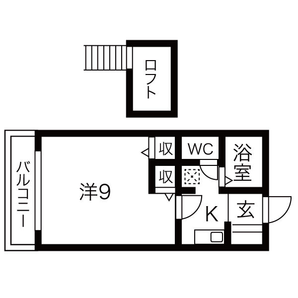 ヴィーブルの間取り