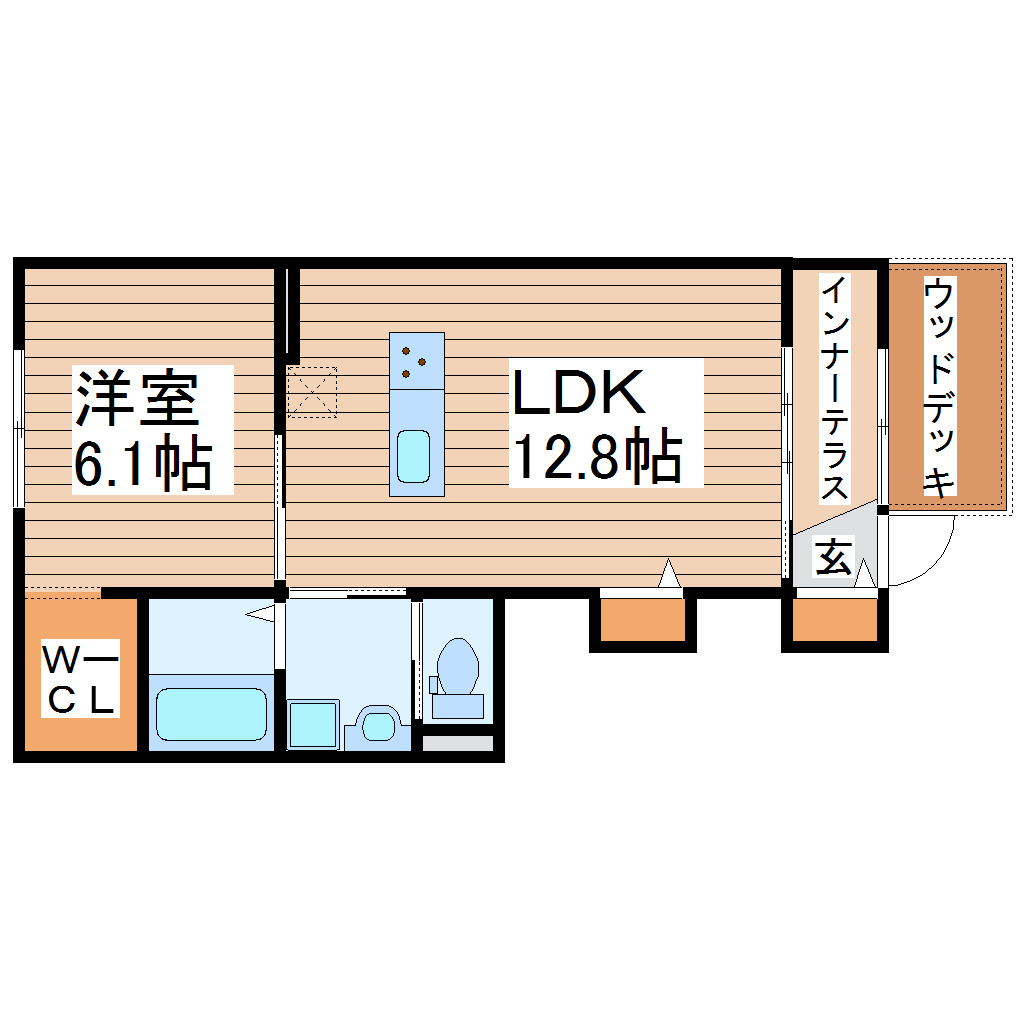 欅　H．M．S館　清水坂の間取り