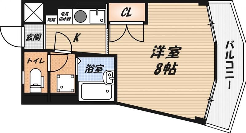 アップルハイツ南芥川の間取り