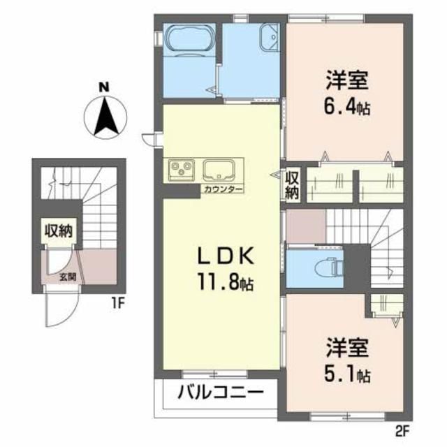 メゾン自由ヶ丘の間取り