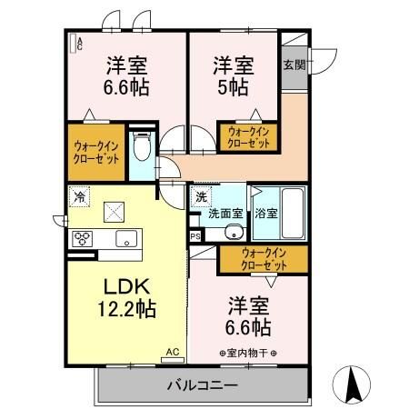 Kronos（クロノス）の間取り