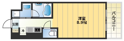 エヌレジデンス新今宮の間取り