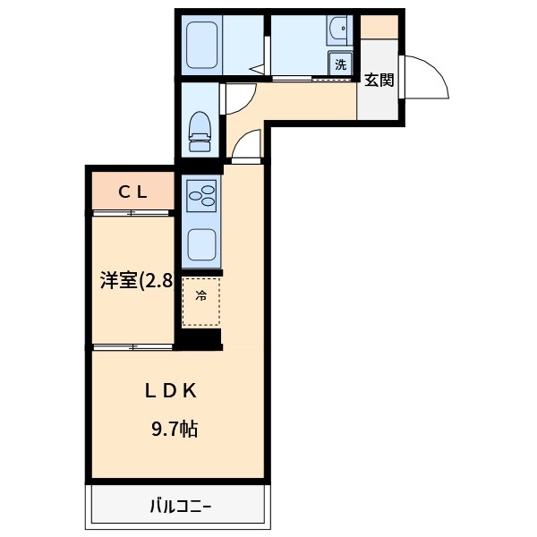 ディール北浦和Iの間取り