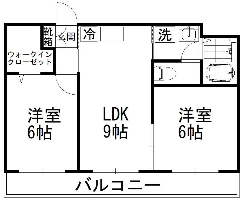 ウインドフォールの間取り