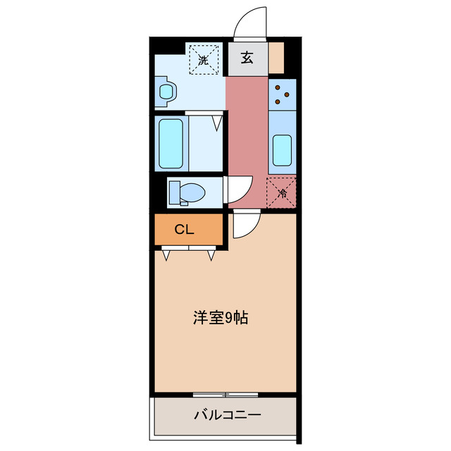 ベレッツァ四日市ときわの間取り