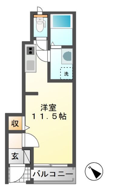 つむぎの間取り