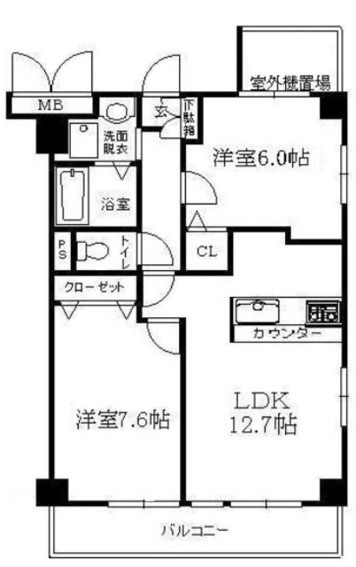 ウインドヒル鎌ヶ谷の間取り