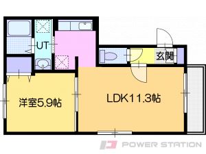 エフステージ大和の間取り