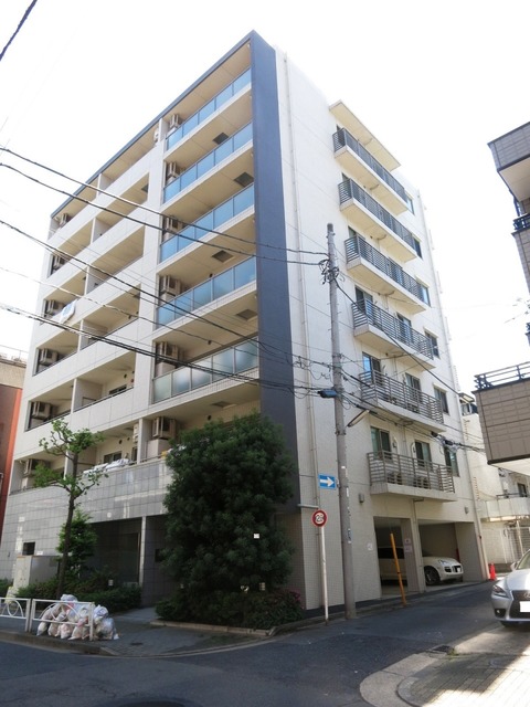 墨田区石原のマンションの建物外観