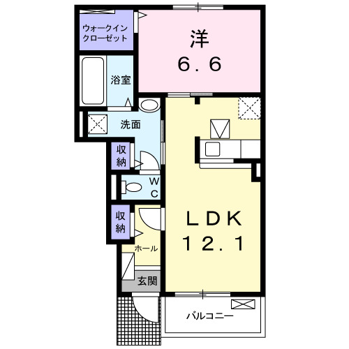 Ｊ フォレストIの間取り