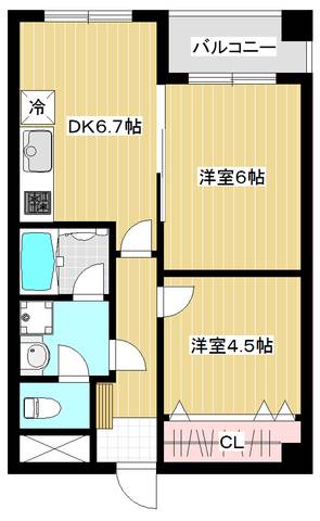 グリーンパーク杉山の間取り