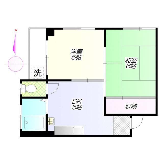 江東区清澄のマンションの間取り