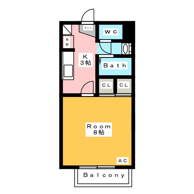 コージーコートの間取り