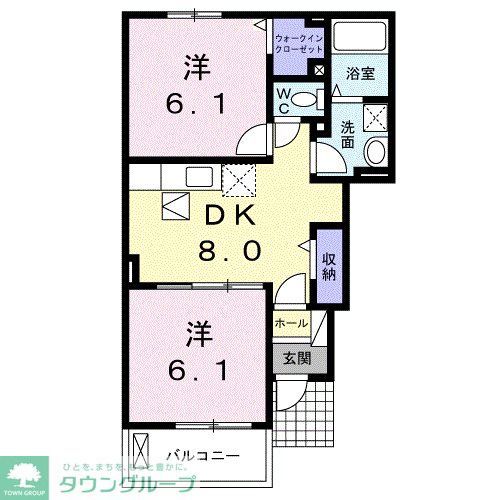 メルティング　ポット　清水台の間取り