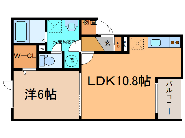 【アロンジェの間取り】