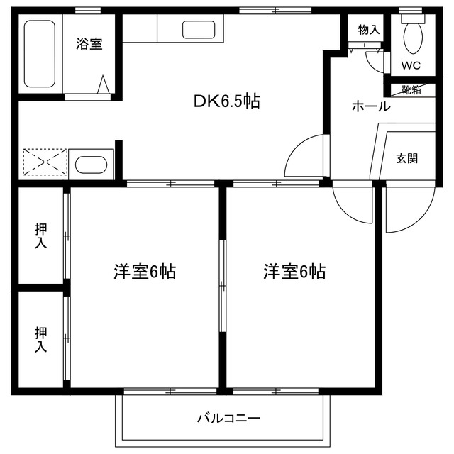 カメリアの間取り