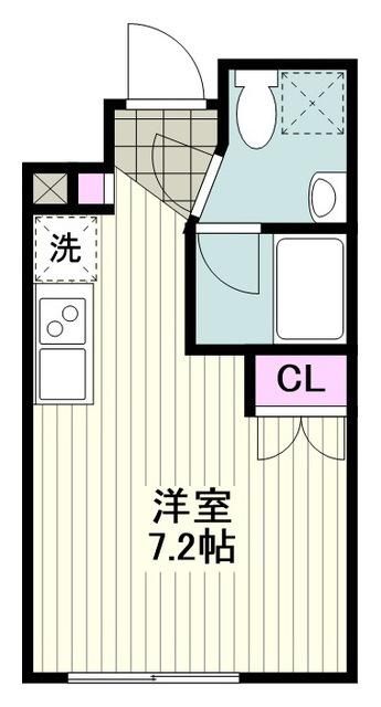 横浜市鶴見区佃野町のマンションの間取り