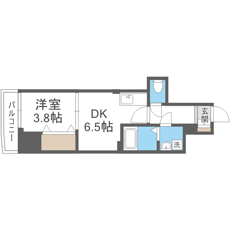 GARDENIA城東の間取り