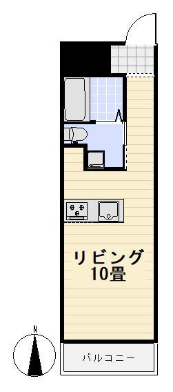 ＺＥＵＳ岡山北の間取り