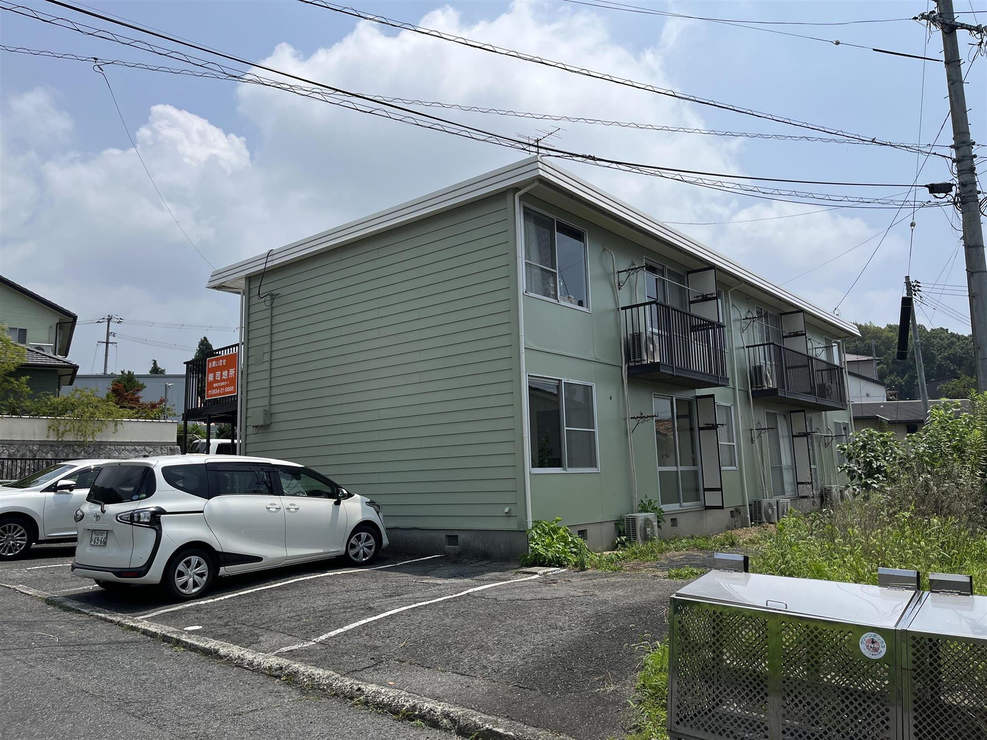 グリーンハイツ田村の建物外観