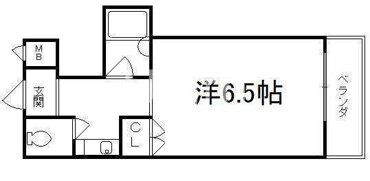 フレーヴァー深草IIの間取り