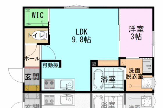 セシボン６２の間取り