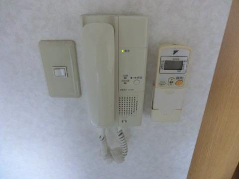 グリーンハイツ豊川Ⅰ　セキュリティ　インターホン内機