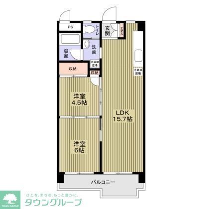 日香苑Ｉの間取り